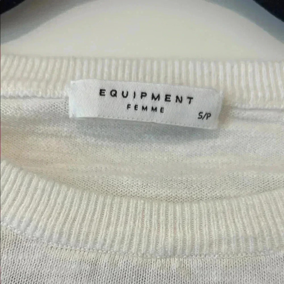Equipment White Sweater - Picture 2 of 7